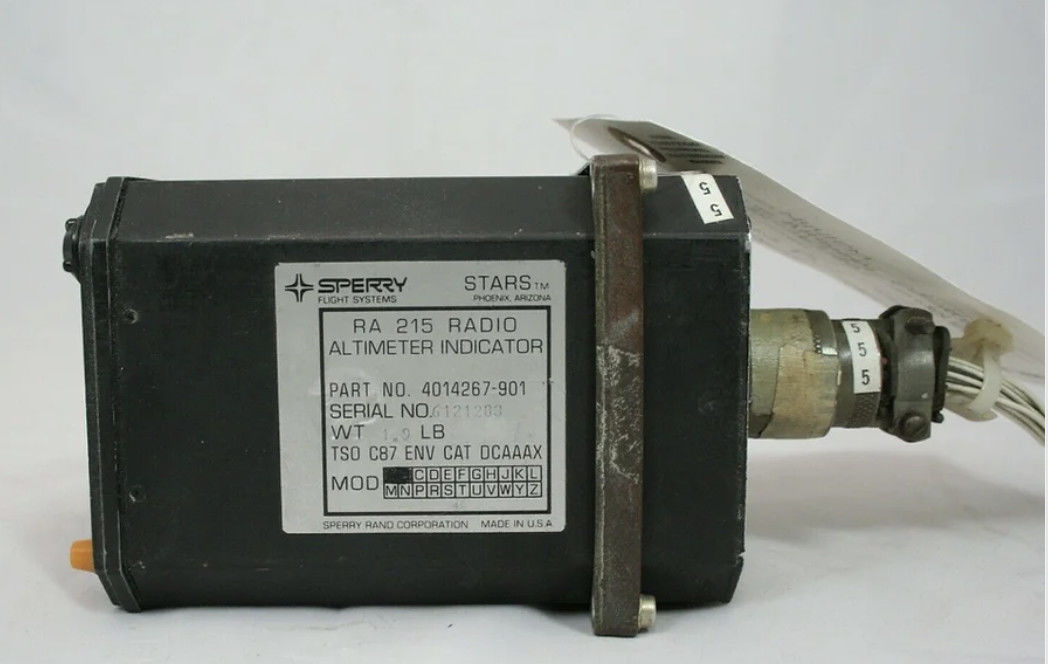 BTSTC ARINC 600 Mount 28 VDC Αεροπορικό υψόμετρο 2,5 λίβρες Βάρος 1 πόδι Ανάλυση